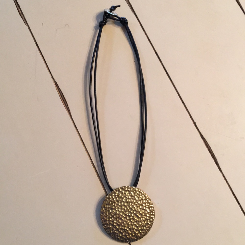 Gold Medallion Necklace From Greece